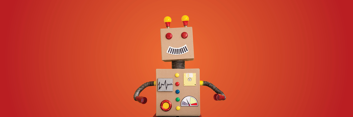 DIY Kid Craft Robots 