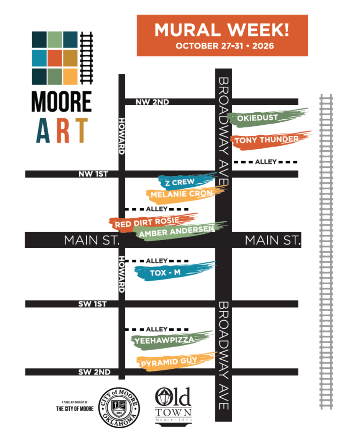 Moore Art Map