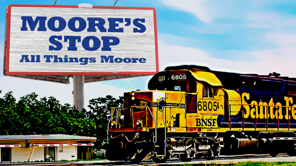 Train on the tracks
