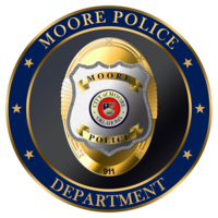 Moore Police Department Badge